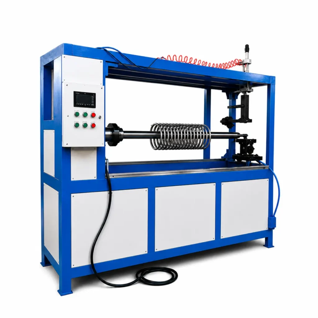 Automatic CNC Condenser Tube Coiling Machine for Pipes up to Ø25mm