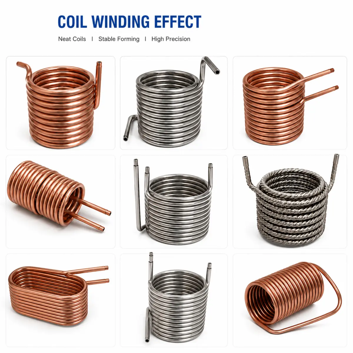 Automatic CNC Condenser Tube Coiling Machine for Pipes up to Ø25mm view 4